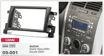 Перехідна рамка Suzuki Grand Vitara Carav 09-001 CARAV 09-001 фото