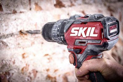 Акумуляторний безщітковий ударний дриль-шурупокрут Skil 3075 CA Compact+ 20В 60 Нм (CD1E3075CA) (4894863200112 11070100401 фото