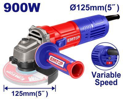 Болгарка (кутова шліфмашина) EMTOP EAGRS09051 EAGRS09051 фото