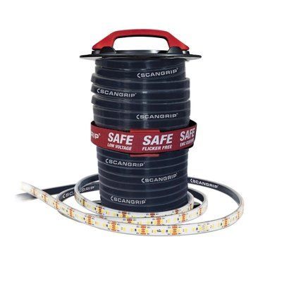 Світильник для будмайданчика IP65 переносний 25 метрів 20 000 lumen SCANGRIP ROPE LIGHT 03.5815 фото