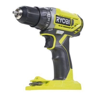 Шурупокрут-дриль Ryobi ONE+ R18DD2-0, 18 В, 40 Нм, 2-шв. (без АКБ та ЗП) 5133003816 фото