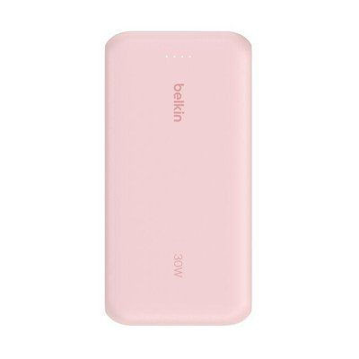 Павербанк (Powerbank) Belkin 20000мА&middot;год 30Вт з інтегрованим кабелем USB-C рожевий BPB024HQPK BPB024HQPK фото