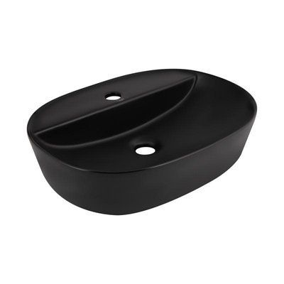 Раковина-чаша Qtap Scorpio 500x380x120 Matt black QT146533MB SD00052914 фото