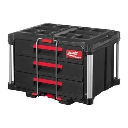 Ящик для інструменту з 3 висувними відсіками MILWAUKEE PACKOUT DRAWER BOX 4932472130 4932472130 фото