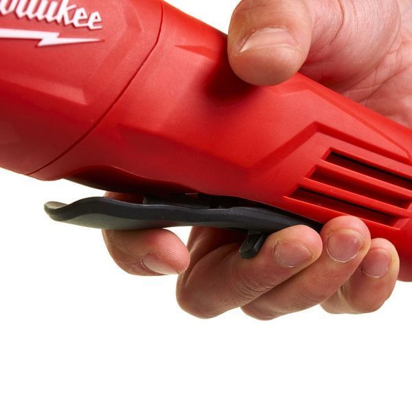 Шліфмашина кутова MILWAUKEE, AG 13-125 XSPD, 1250Вт, діаметр 125мм (захисний кожух, бічна рукоять, опорна та притискна гайки, кл 4933451577 фото
