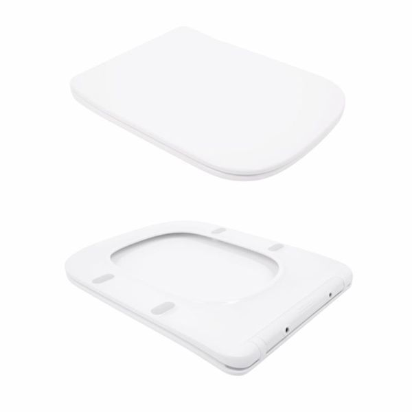 Унітаз підвісний Qtap Tern Ultra Quiet безобідковий з сидінням Soft-close WHITE QT17332303AW SD00052570 фото