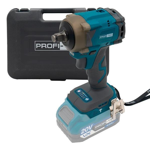 Акумуляторний гайковерт PROFI-TEC PPTW4520 POWERLine (без акумулятора та зарядного пристрою) 007883P фото