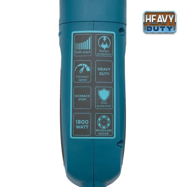 Кутова шліфувальна машина PROFI-TEC AG125-1800 IndustrialLine 007088P фото