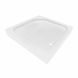 Душова кабіна Lidz Wawel SC90x90.SAT.LOW.GR, скло тон. 4 мм + Lidz Душовий піддон KAPIELKA ST90x90х14 SD00051442 фото 10