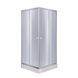 Душова кабіна Lidz Wawel SC90x90.SAT.LOW.GR, скло тон. 4 мм + Lidz Душовий піддон KAPIELKA ST90x90х14 SD00051442 фото 1