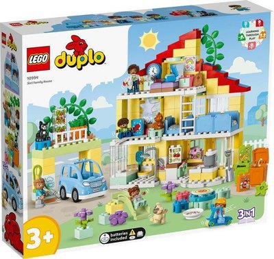 Конструктор LEGO DUPLO Town Сімейний будинок 3 в 1 10994L фото