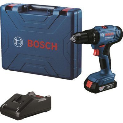 Акумуляторний ударний дриль-шурупокрут Bosch GSB 183-LI (1x2.0Ah; GAL 18V-20; Carry Case) 06019K9101 фото