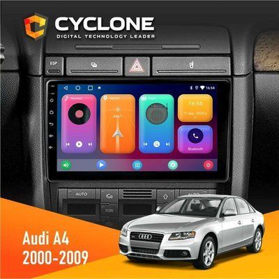 Штатна магнітола Audi A4 2000-2009 Cyclone C9-001 2x64 CPL НФ-00002014 фото