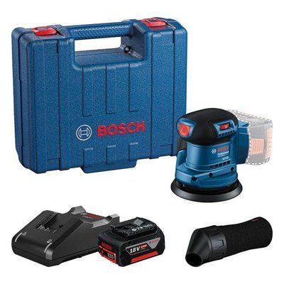 Акумуляторна ексцентрикова шліфмашина Bosch GEX 185-LI 06013A5021 06013A5021 фото