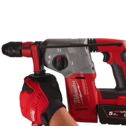 Перфоратор акумуляторний безщітковий SDS-PLUS MILWAUKEE M18 BLHX-502X (2,3 Дж) (ЗП + 2ак.Х5А&middot;год + HDкейс) 4933478892 фото