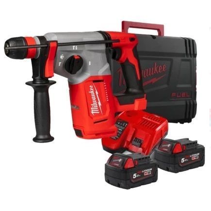 Перфоратор акумуляторний безщітковий SDS-PLUS MILWAUKEE M18 BLHX-502X (2,3 Дж) (ЗП + 2ак.Х5А&middot;год + HDкейс) 4933478892 фото
