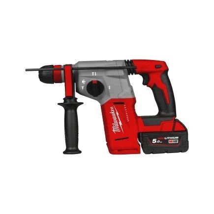 Перфоратор акумуляторний безщітковий SDS-PLUS MILWAUKEE M18 BLHX-502X (2,3 Дж) (ЗП + 2ак.Х5А&middot;год + HDкейс) 4933478892 фото