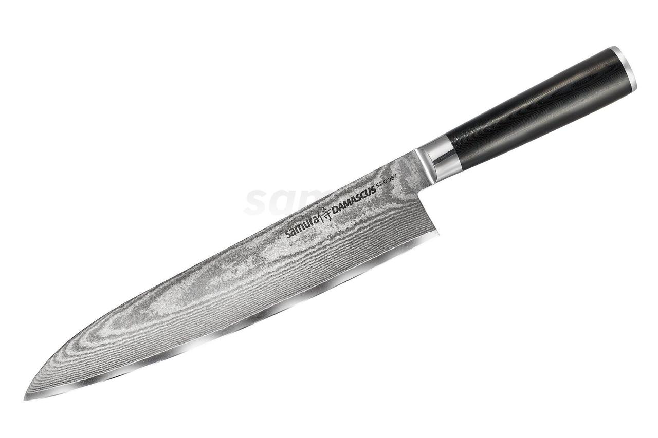 Ніж кухонний Шеф, 240 мм, Samura Damascus (SD-0087)