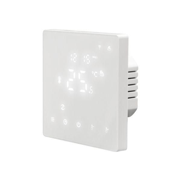 Цифровий терморегулятор для теплої підлоги Raftec WiFI (WHITE) R608W 84633 84633 фото