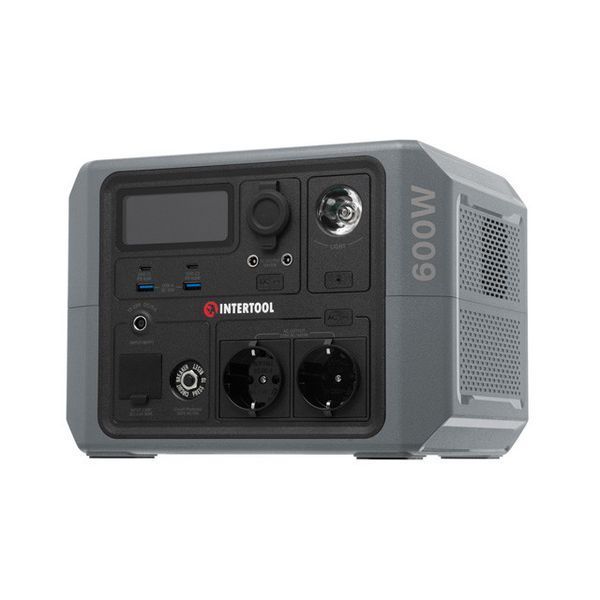 Станція зарядна портативна 600 Вт LiFePO4 INTERTOOL WT-7001 WT-7001 фото