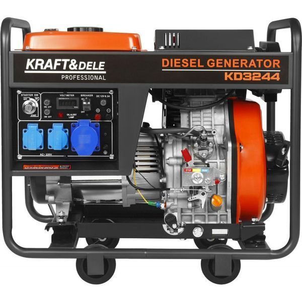 Генератор дизельний Kraft Dele KD3244 7 кВт DD0008459 фото