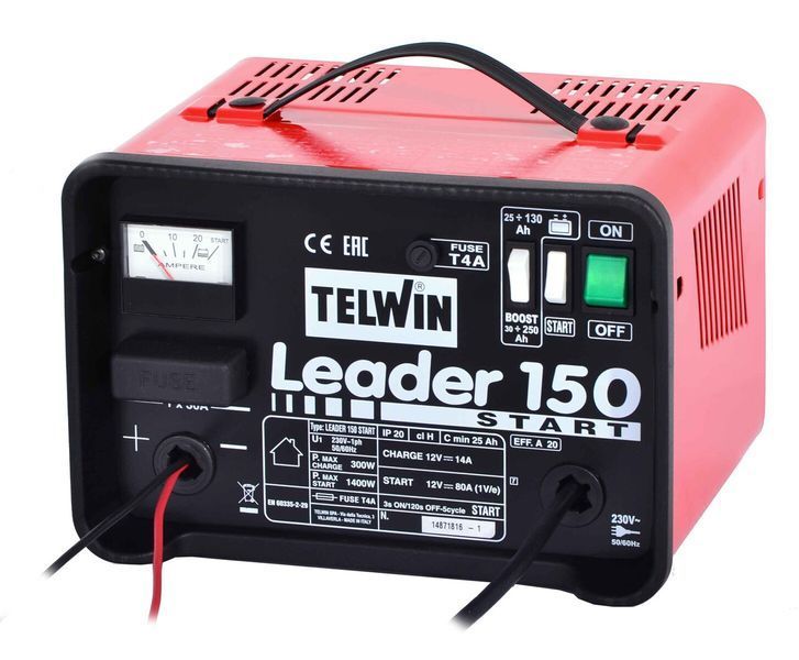 Пускозарядний пристрій Telwin LEADER 150 START 230V 807538 фото