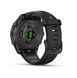 Спортивний годинник Garmin Fenix 8 Amoled 43 мм Sapphire Carbon Gray DLC Titanium з чорним силіконовим ремінцем 010-02903-21 фото 3