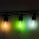 Гірлянда вулична у стилі ретро світлодіодна мультиколор S14 на 10 LED ламп завдовжки 5 метрів S14ML Garlando S14ML S14ML фото 6