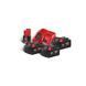 Енергокомплект MILWAUKEE M18 NRG-503 (ЗП M12-18FC+3акк.Х5А В5) + подарунок акумулятор M12 B2 4933451423 фото 3