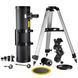 Телескоп Bresser Pollux 150/1400 EQ3 Carbon з сонячним фільтром і адаптером для смартфона (4690900) 922305 фото 7