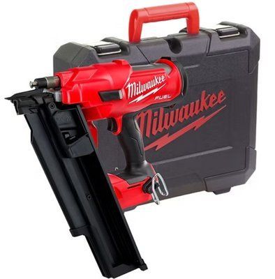 Пістолет цвяхозабивний акумуляторний безщітковий MILWAUKEE, M18 FFN21-0C, 50-90мм (каркас, кейс) 4933478993 фото