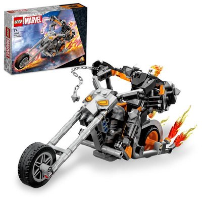 Конструктор LEGO Super Heroes Примарний Вершник: робот і мотоцикл 76245L фото