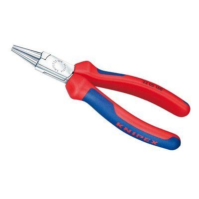 Круглогубці хромовані 160 мм Knipex 22 05 160 22 05 160 фото