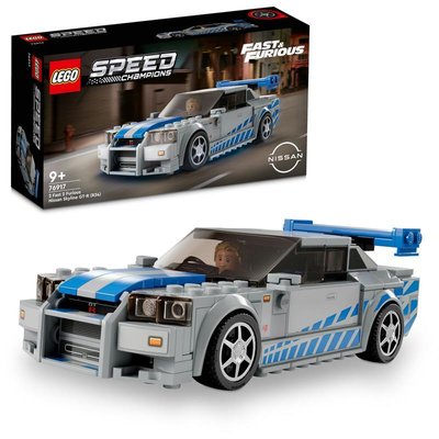 Конструктор LEGO Speed Champions «Подвійний форсаж» Nissan Skyline GT-R (R34) 76917L фото