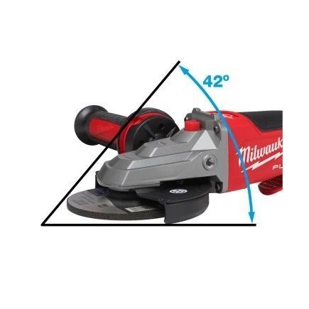 Шліфмашина кутова &mdash; болгарка акумуляторна безщіткова MILWAUKEE &Oslash; 125 мм M18 FSAGF125XPDB-0X 4933478439 фото