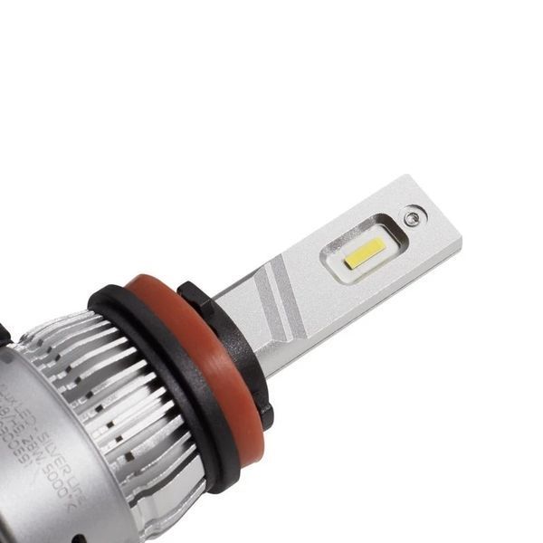 Комплект ламп MLux LED - SILVER Line H8/H9/H11/H16, 28 Вт, 5000&deg;К (2 шт.) 116413365 116413365 фото