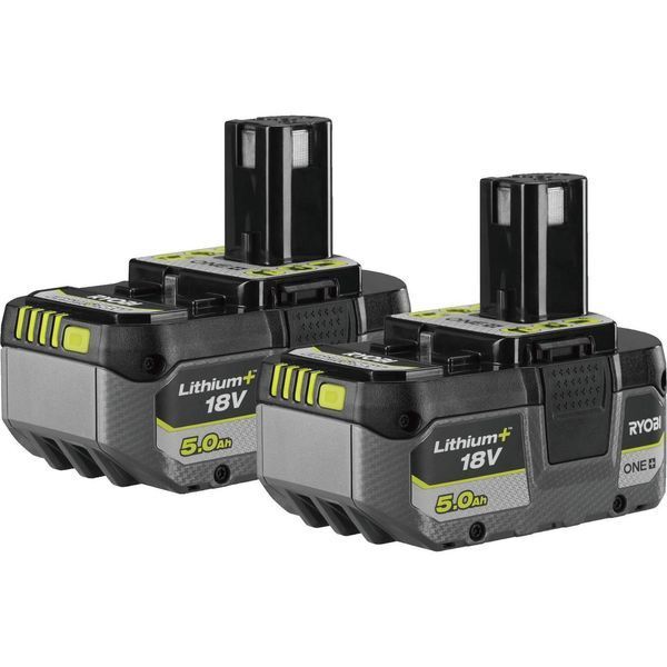 Набір акумуляторів Ryobi ONE+ RB1850X2 18В 2х5А&middot;год 5133005305 5133005305 фото