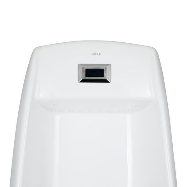 Пісуар підлоговий Qtap Scorpio з ІЧ-датчиком автоматичного змиву 430х370х990 White QT1488101HW SD00051930 фото