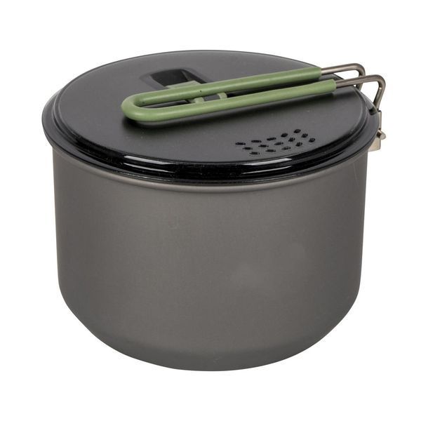 Каструля Bo-Camp Explorer Hard Anodized 1L Grey/Green (2200236) DAS302115 фото