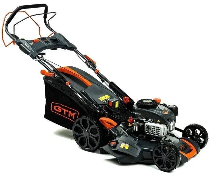 Газонокосарка бензинова GTM LM53E-SP-V, самохідна з варіатором, електростартер LM53E-SP-V фото