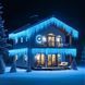 Вулична гірлянда Бахрома 50 м 840 LED чорний провід Синій 50MBBL Garlando 50MBBL 50MBBL фото 1