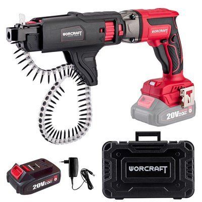 Акумуляторний безщітковий шуруповерт стрічковий WORCRAFT CDIS-S20LiBM 13269W фото