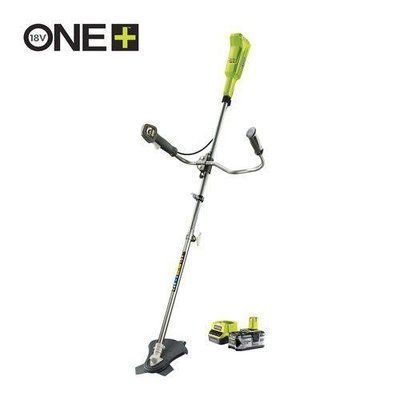 Тример садовий Ryobi ONE+ RBC18X20B4F, акумуляторний, 18В, АКБ 1х4Ач, диск/ліска. 5133003713 фото
