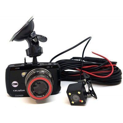 Відеореєстратор Celsior DVR CS-219D Wi-Fi (Black) 26241-car фото