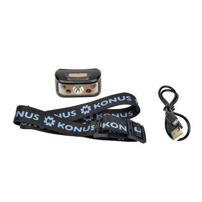 Ліхтар налобний KONUS KONUSFLASH-7 (236 Lm) Sensor USB Rechargeable 3924 фото