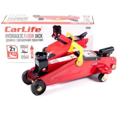 Домкрат підкатний CarLife 2т 125-300мм FJ565 FJ565(L) фото