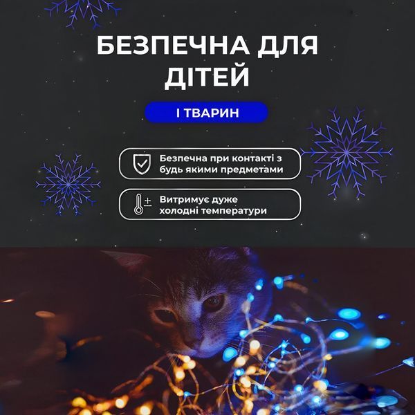 Гірлянда роса на пульті 100 метрів на 1000 led світлодіодів крапля на білому дроті синя 1000L100MWBL Garlando 1000L100MWBL 1000L100MWBL фото