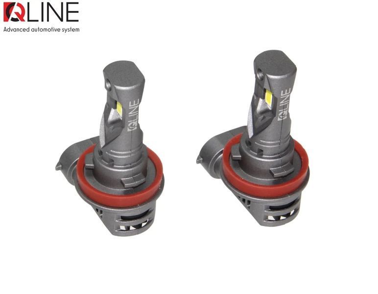 Лампи світлодіодні Qline SA (Small Active) H11 6000K (2шт.) 34928-car фото