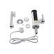 Проточний кран-водонагрівач кухонний для кухні Lidz Warm 061 LDWAR061WCR35431 White / Chrome SD00041535 фото 2