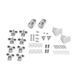 Душова кабіна Lidz Wawel SC90x90.SAT.LOW.GR, скло тоноване 4 мм без піддона SD00047623 фото 7